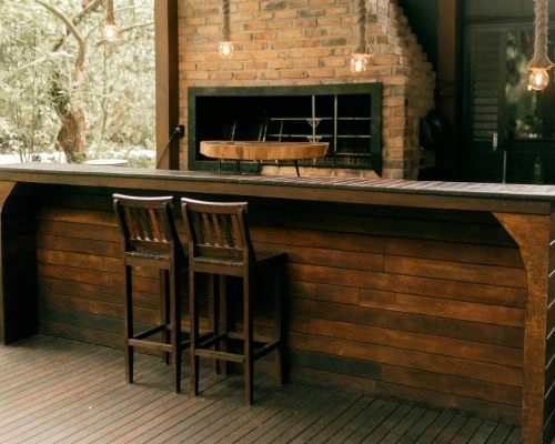 Custom bar unit and home bar